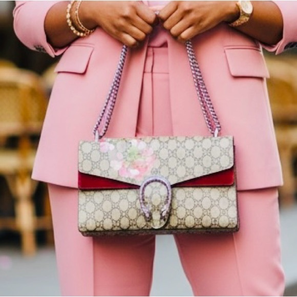 Gucci Handbags - GUCCI “GG” Blooms Supreme Dionysus Shoulder Bag (Full Size,) Authentic. EUC